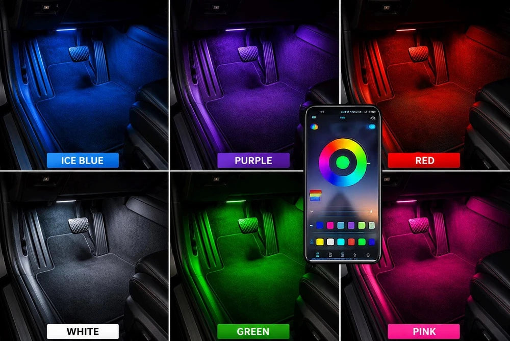 LED Car Interior Ambient Strip