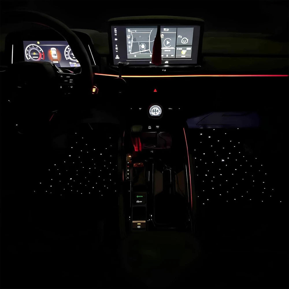 LED Galaxy Car Floor Mats – Illuminated Interior Upgrade