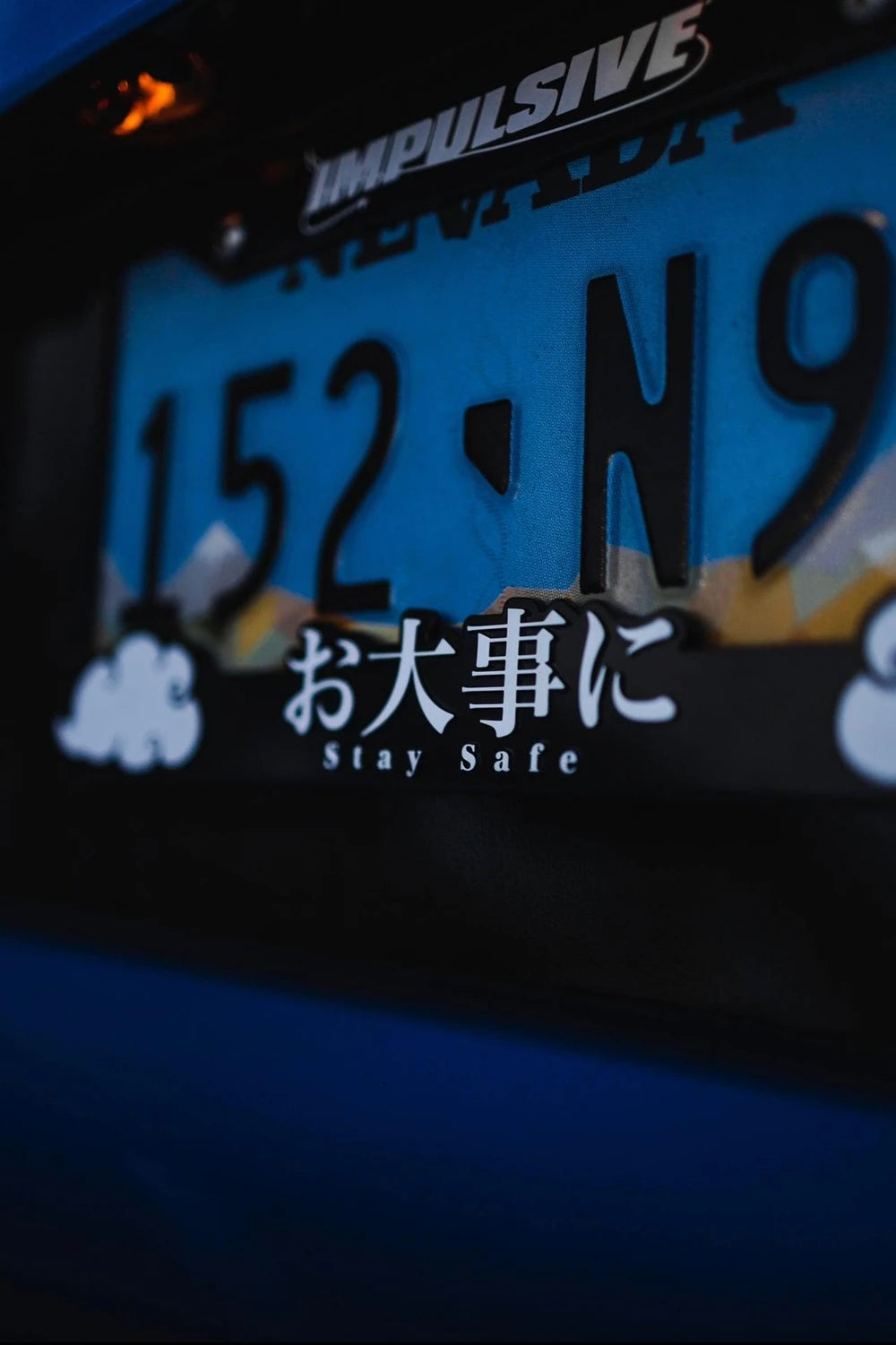 Sleek License Plate Frame