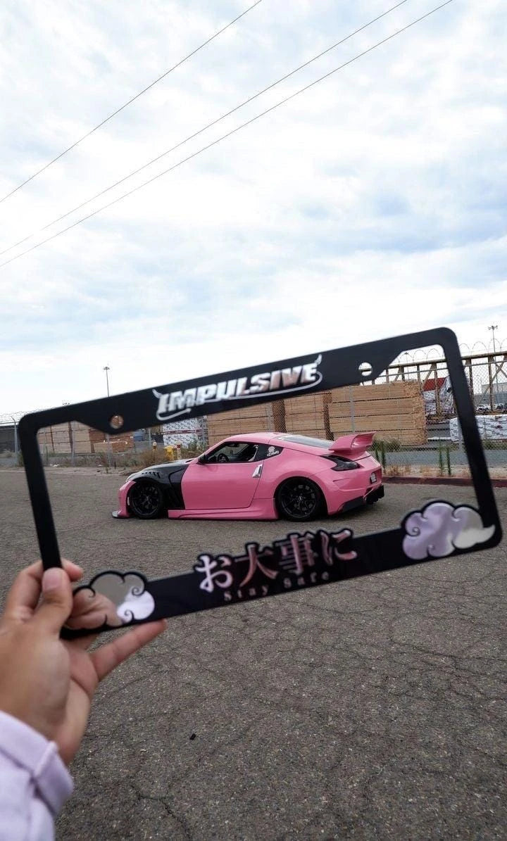 Sleek License Plate Frame