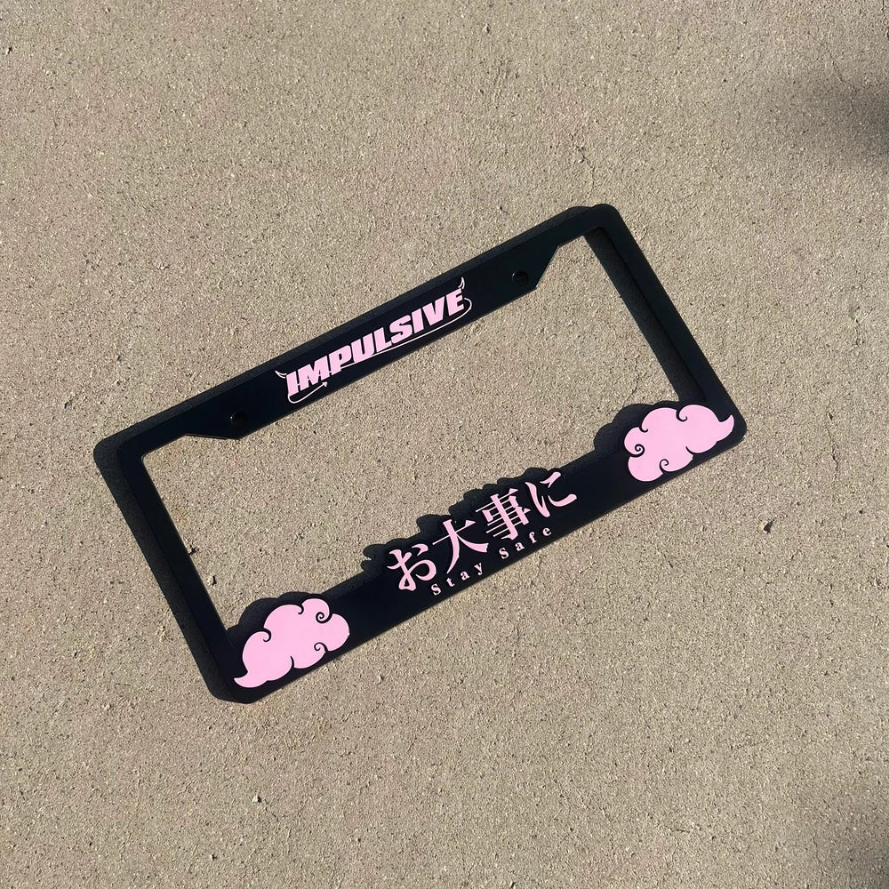Sleek License Plate Frame