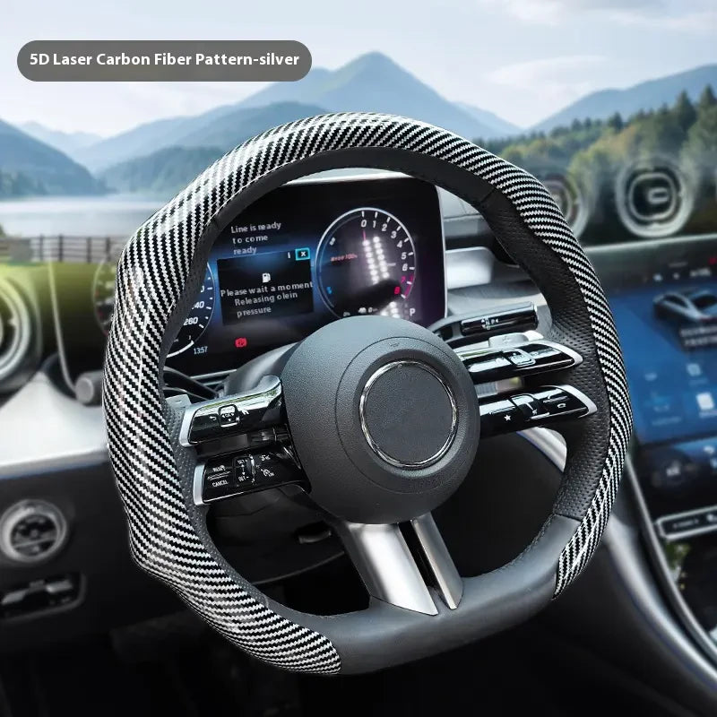 Carbon Fiber Steering Wheel Cover