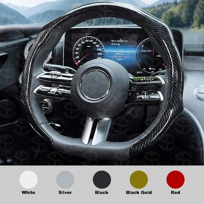 Carbon Fiber Steering Wheel Cover