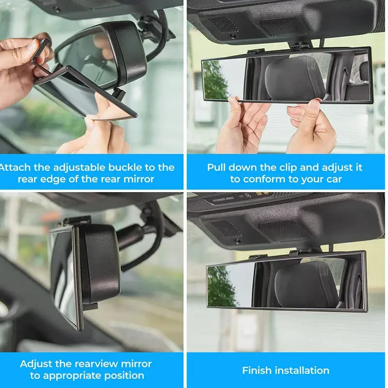 Universal Panoramic Convex Rearview Mirror