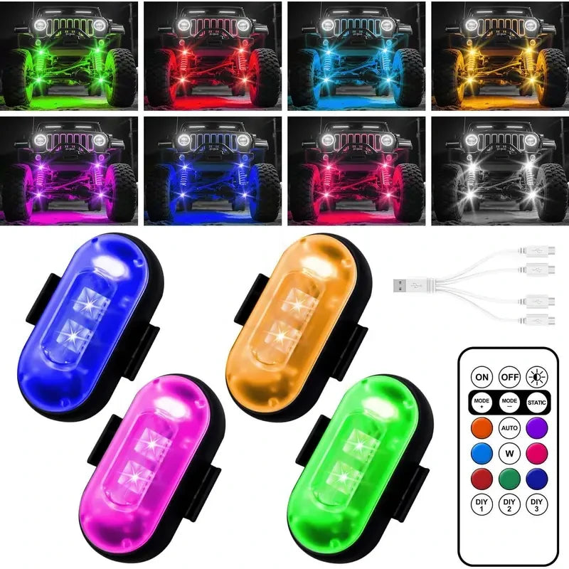 Wireless LED Rock Lights