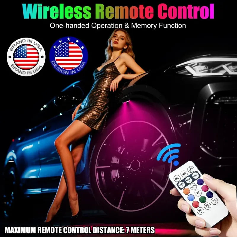 Wireless LED Rock Lights