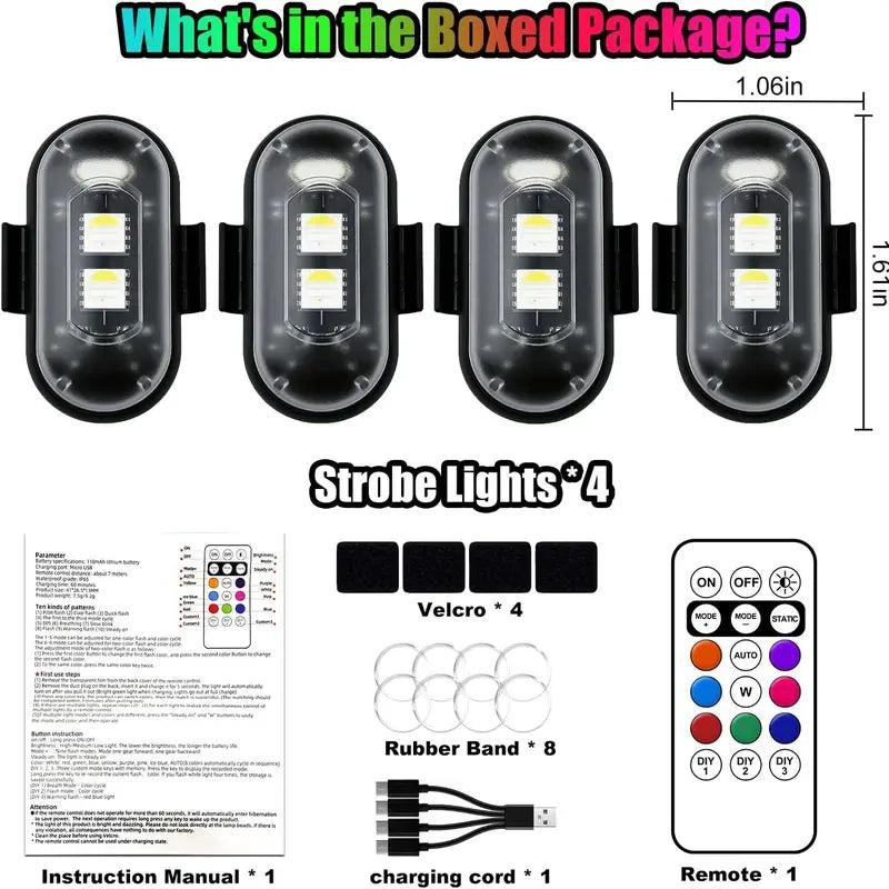 Wireless LED Rock Lights