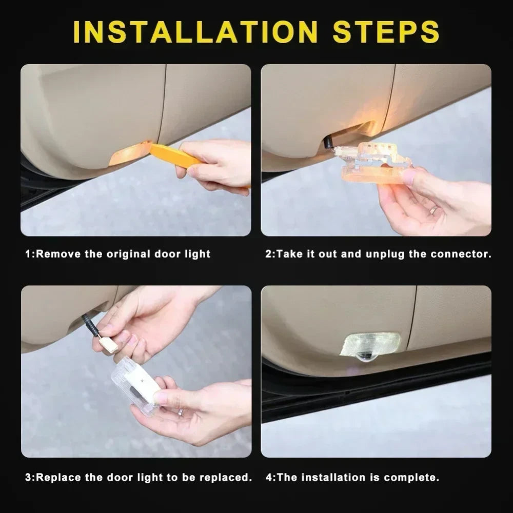 LED Car Door Projector Light