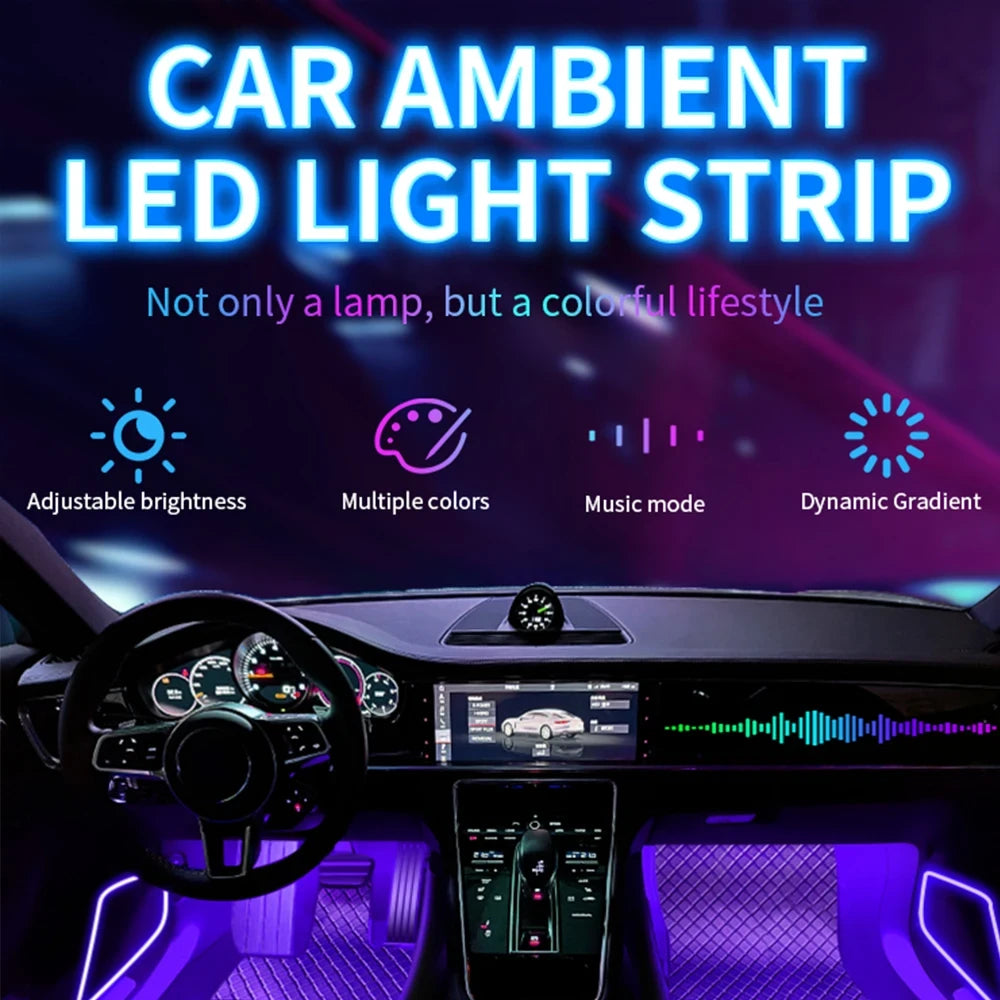 Automotive Interior LED Ambient Light Strip
