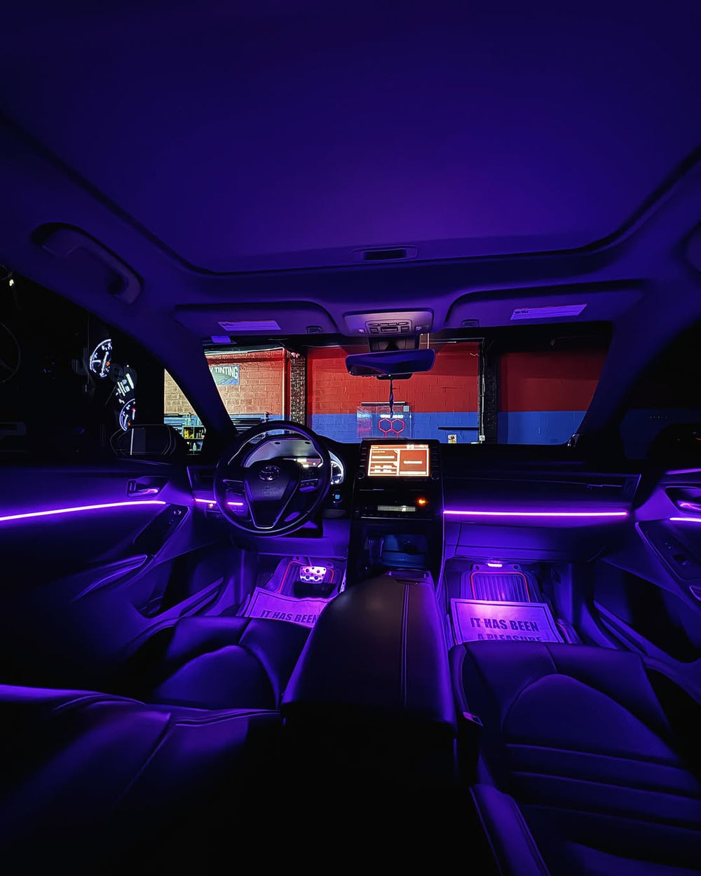 USB-Powered Car Interior LED Ambient Light